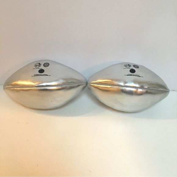 COLLIGATE LSU TIGERS NATIONAL CHAMPIONSHIP COMMEMORATIVE FOOTBALLS 2X - Picture 3 of 5